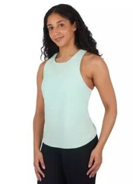 Yogalicious Womens XS Sleeveless Lightstreme Lucy Tank Top Mint Racerback Active